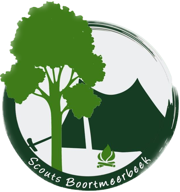 Het logo van Scouts Boortmeerbeek